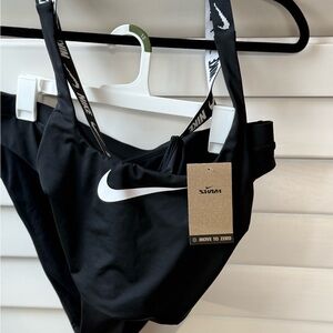 Nike SWIM two piece-cross cross back Sz XL